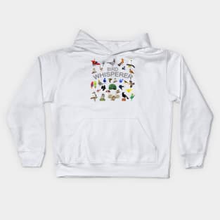 Bird Loving Bird Whisperer Kids Hoodie